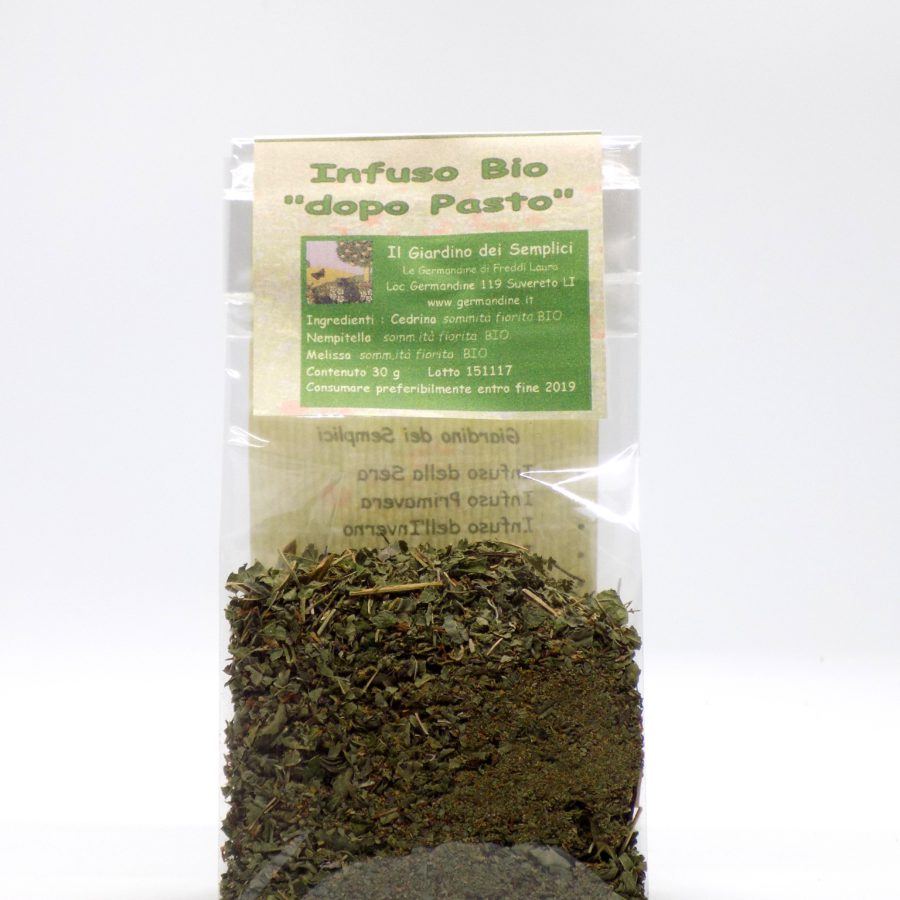 Infuso Bio dopo Pasto